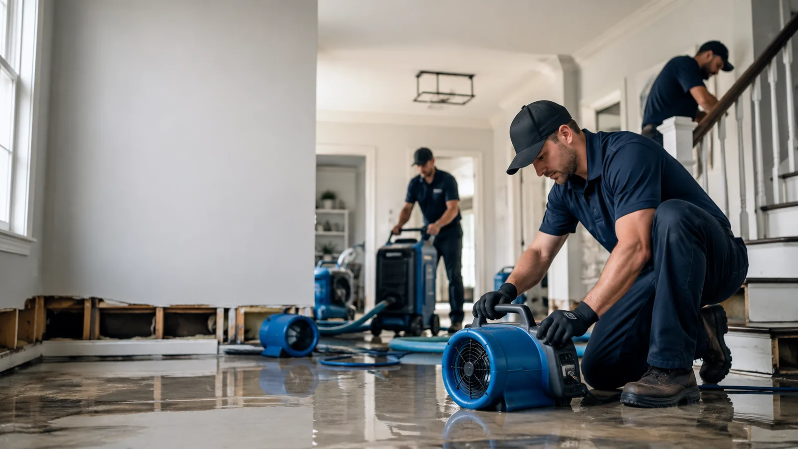 Water Damage Restoration in Pointblank, TX near me